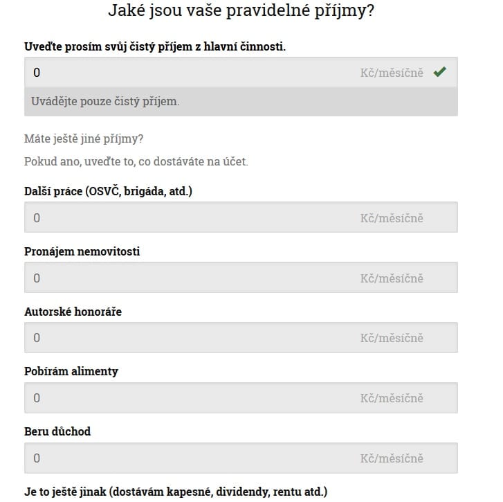 Zonky půjčka krok 4