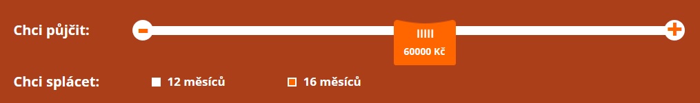 Žádost Clever půjčka - krok 2
