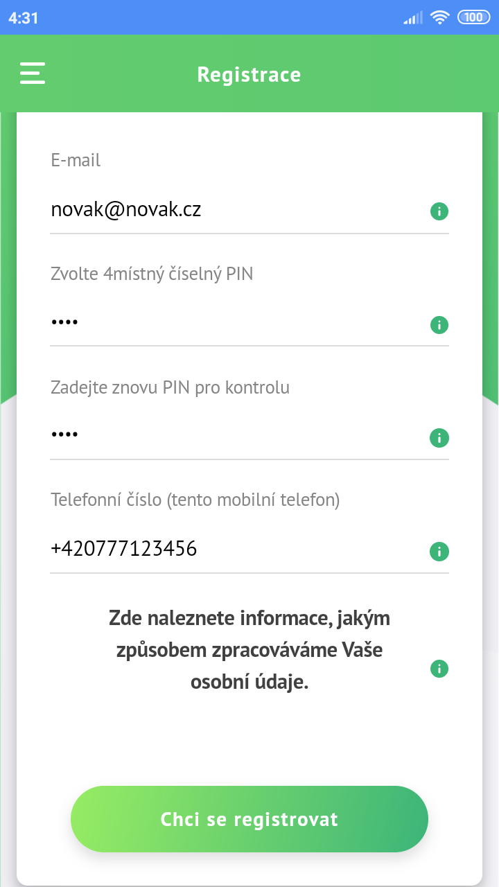 Žádost Klaplo.to - krok 4