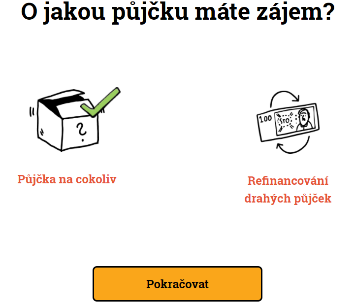 Žádost Zonky - krok 2