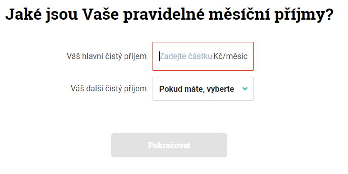 Žádost Zonky - krok 11