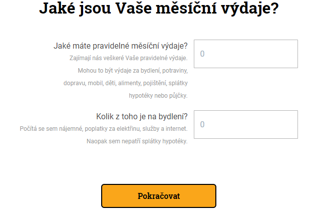 Žádost Zonky - krok 12