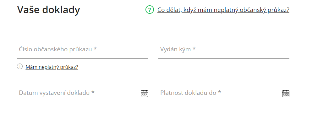 Žádost Sberbank - krok 7
