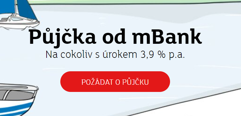 Žádost mBank - krok 1