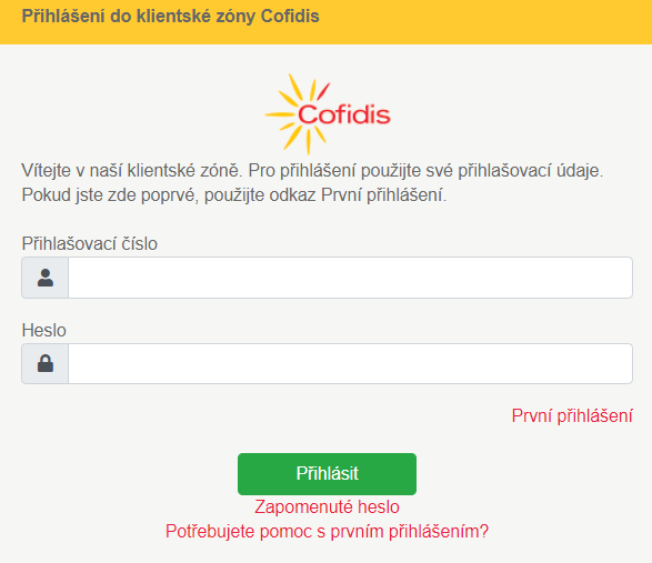 Žádost Cofidis - krok 6