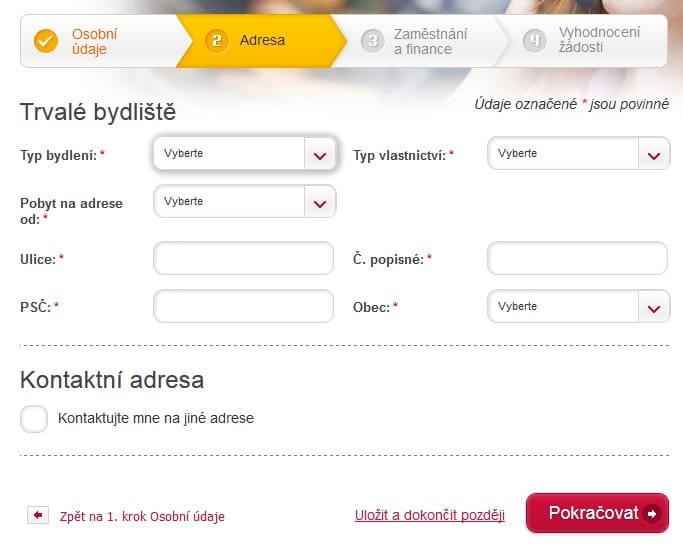 Cofidis půjčka krok 4