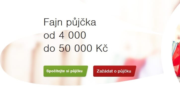 Fair Credit fajn půjčka krok 1