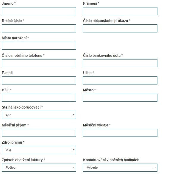 Ferratum půjčka krok 2